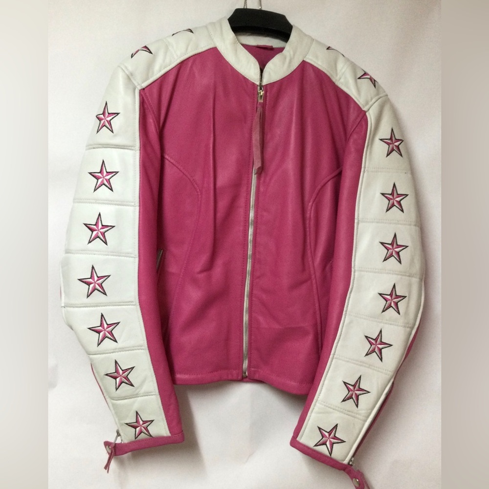 Vintage Pink Riding Jacket an Chaps.   XL